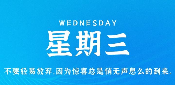 02月22日，星期三，在这里每天60秒读懂世界！
