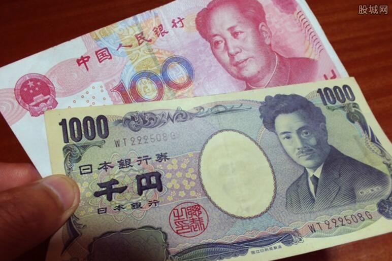 人民币兑换日元比例